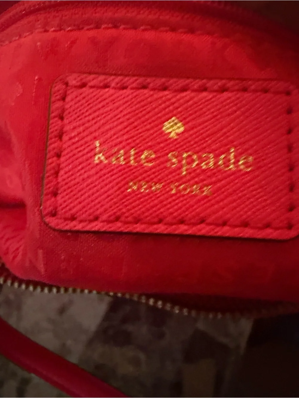 kate spade pink saffiano leather satchel with gold hardware